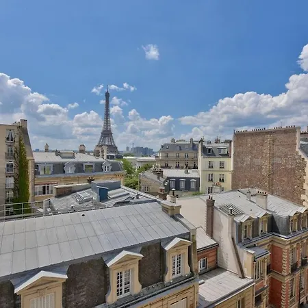 With A Panoramic View Of The Eiffel Tower * Paris