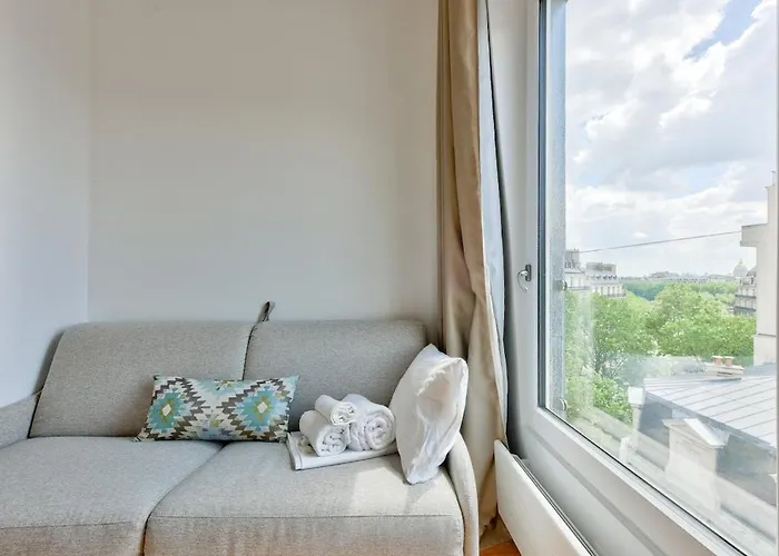 With A Panoramic View Of The Eiffel Tower *